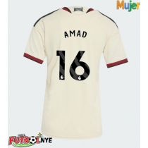 Camiseta Manchester United Amad Diallo #16 Tercera Equipación para mujer 2026-27 manga corta